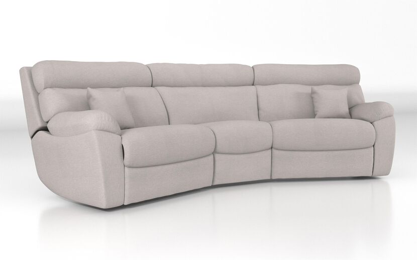 Silsden 4 Seater Curved Sofa | Silsden Sofa Range | ScS