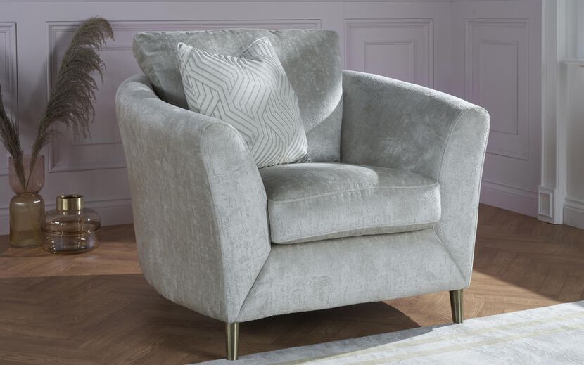 Flo Fabric Standard Chair | Flo Sofa Range | ScS