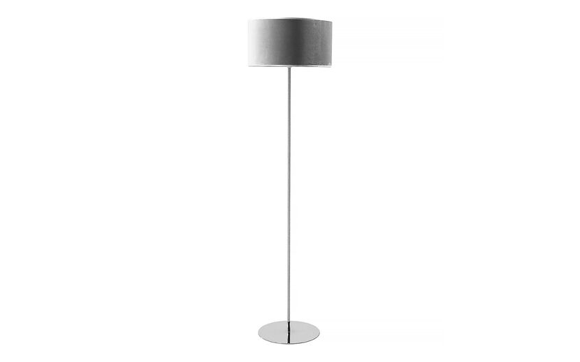 Rivetta Straight Floor Lamp - Chrome/Orniello | Lighting | ScS