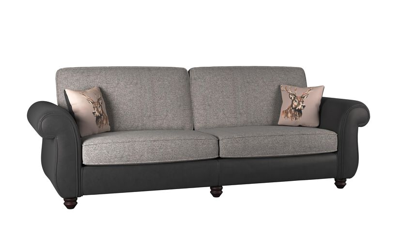 Living Amble Fabric 4 Seater Split Standard Back Sofa | Amble Sofa Range | ScS