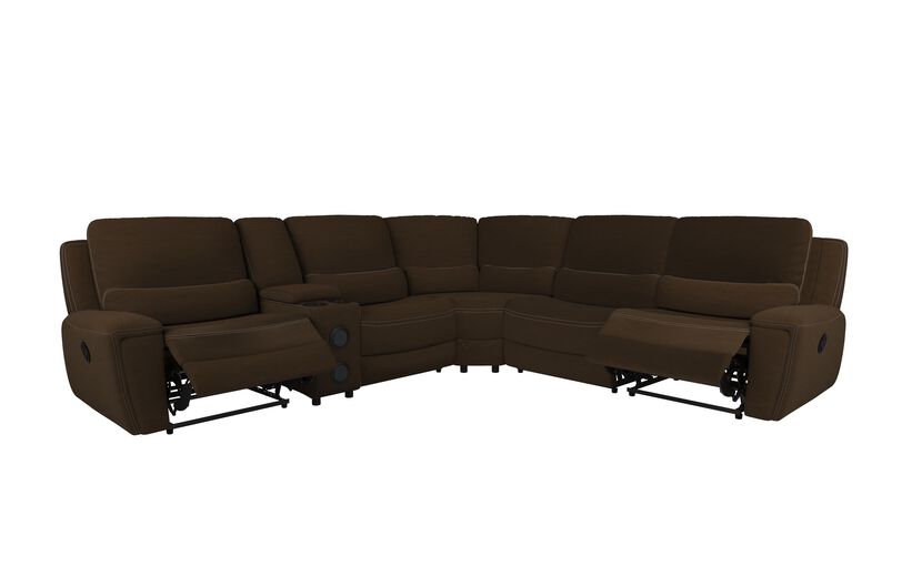 Endurance Prescott 2 Corner 2 Manual with Console | Endurance Prescott Sofa Range | ScS