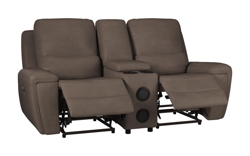 Leiston 2 Seater Power Recliner Sofa with Console | Leiston Sofa Range | ScS