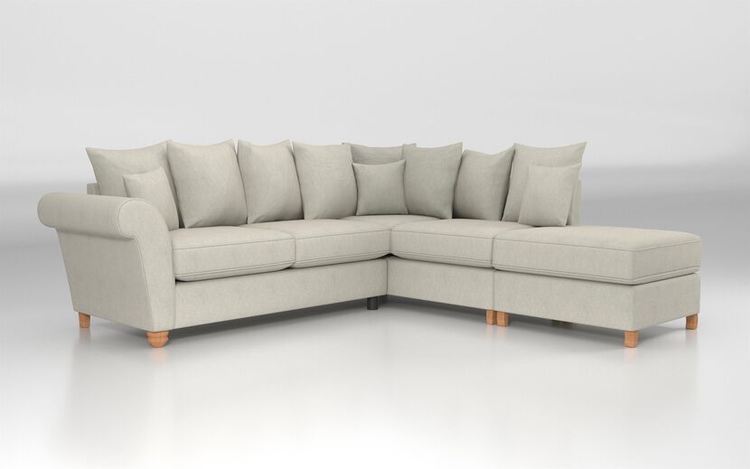 Aveley 2 Corner 1 Right Hand Facing Chaise Scatter Back Sofa | Aveley Sofa Range | ScS