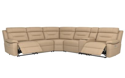 Fareham 2 Corner 2 Power with Console | Fareham Sofa Range | ScS