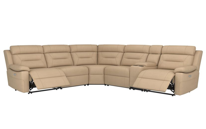 Fareham 2 Corner 2 Power with Console | Fareham Sofa Range | ScS