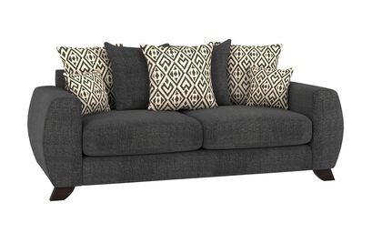 Living Aspen Fabric 4 Seater Scatter Back Sofa | Aspen Sofa Range | ScS