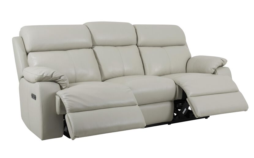 Living Reuben 3 Seater Power Recliner Sofa with Head Tilt & Lumbar | Reuben Sofa Range | ScS