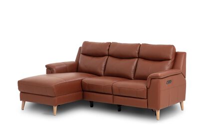 Living Brodie Large 3 Seater Power Recliner Sofa with LHF Chaise | Brodie Sofa Range | ScS