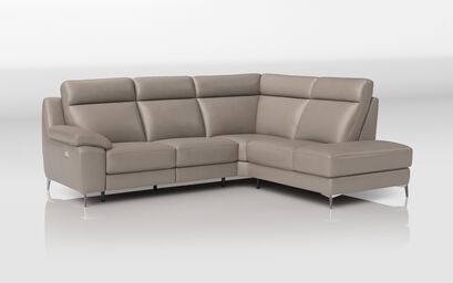 Castagnolo 2 Corner 2 with Left Hand Facing Power Recliner and Right Hand Facing Chaise | Castagnolo Sofa Range | ScS