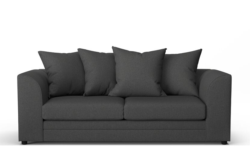 Chicago Fabric Graphite 3 Seater Sofa | Chicago Sofa Range | ScS