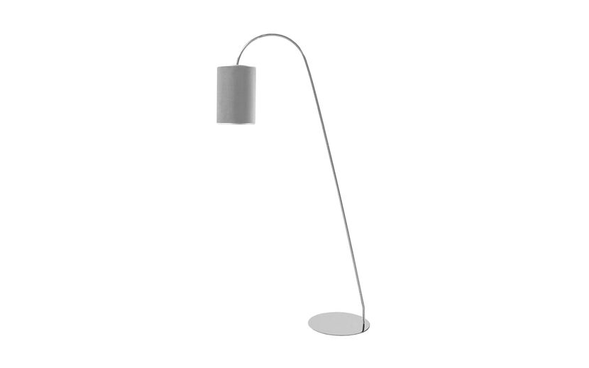 Faleggia Small Arc Floor Lamp - Chrome/Kenzia | Lighting | ScS