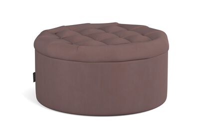 Stacey Solomon Maple Buttoned Storage Footstool | Stacey Solomon at ScS | ScS