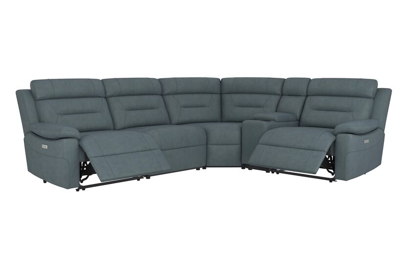 Fareham 2 Corner 1 Power with Console | Fareham Sofa Range | ScS