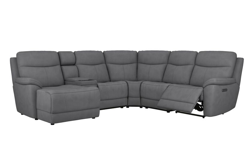 Living Ethan 3 Corner 3 RHF Power LHF Console & Chaise Sofa | Ethan Sofa Range | ScS