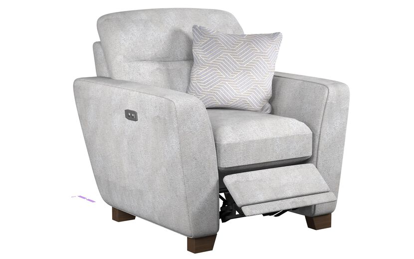 Aurelia Fabric Power Recliner Chair | Ideal Home Aurelia Sofa Range | ScS