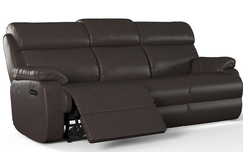 Living Reuben 3 Seater Power Recliner Sofa with Head Tilt & Bluetooth | Reuben Sofa Range | ScS