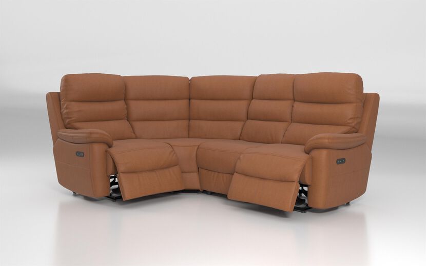 Ossett 1 Corner 2 Power Sofa with Head Tilt | Ossett Sofa Range | ScS