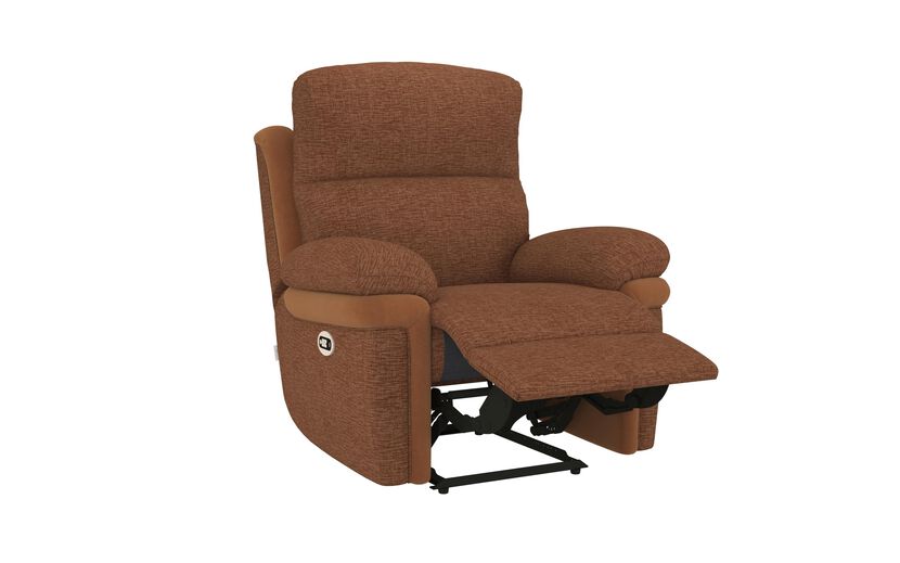 La-Z-Boy Toledo Fabric Power Recliner Chair with Hed Tilt & Lumbar | La-Z-Boy Sofas | ScS