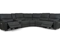 Leiston 2 Corner 2 Power with Console | Leiston Sofa Range | ScS