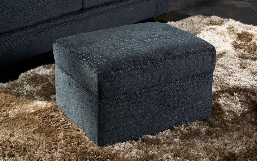 Drake Fabric Storage Footstool | Drake Sofa Range | ScS