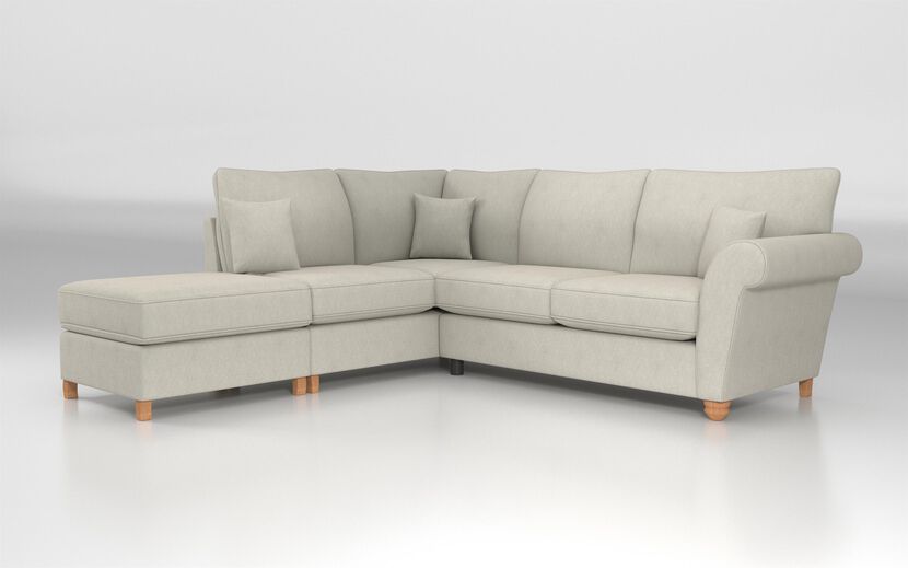 Aveley 1 Corner 2 Left Hand Facing Chaise Standard Back Sofa | Aveley Sofa Range | ScS