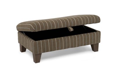 Inspire Kirkby Fabric Ottoman | Kirkby Sofa Range | ScS