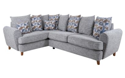 Percy Fabric 1 Corner 2 Scatter Back Sofa | Percy Sofa Range | ScS