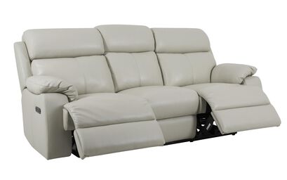 Living Reuben 3 Seater Power Recliner Sofa with Head Tilt & Bluetooth | Reuben Sofa Range | ScS