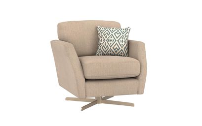 Living Aspen Fabric Swivel Chair | Aspen Sofa Range | ScS