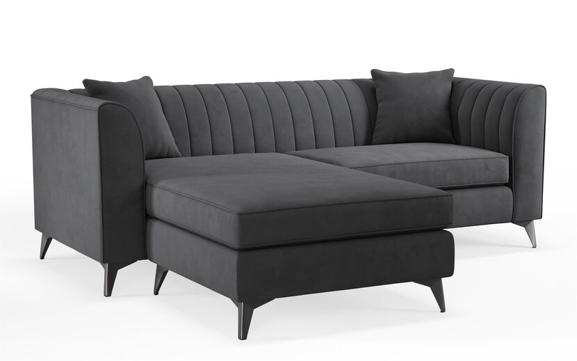 Living Etta Fabric 3 Seater Left Hand Facing Chaise | Etta Sofa Range | ScS