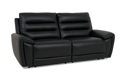 Black Leather Sofas - From Jet Black to Cool Metal | ScS