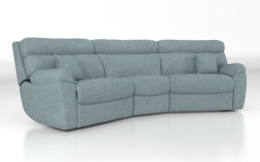 Silsden 4 Seater Curved Sofa | Silsden Sofa Range | ScS