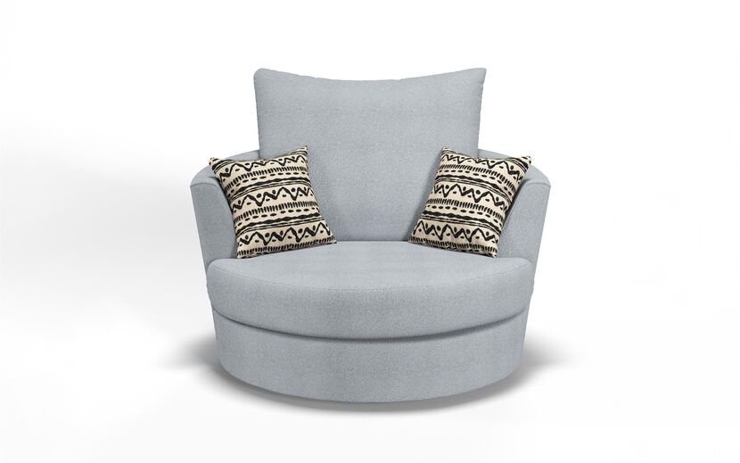 Living Pasadena Boucle Swivel Chair | Pasadena Sofa Range | ScS