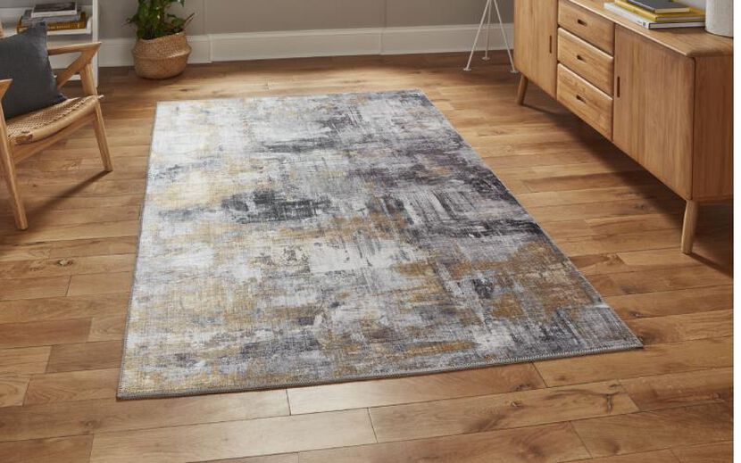 Rio Grey and Yellow Rug | Rugs | ScS