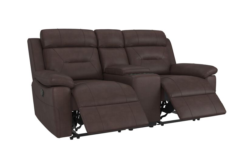 Fareham 2 Seater Manual Recliner Sofa with Console | Fareham Sofa Range | ScS