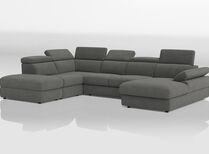 Quercioli 2 Corner 2 with Right Hand Facing Sofa Bed & Left Open End | Quercioli Sofa Range | ScS