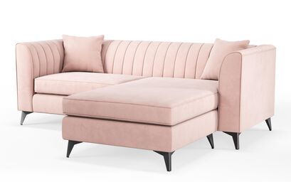 Living Etta Fabric 3 Seater Right hand Facing Chaise | Etta Sofa Range | ScS