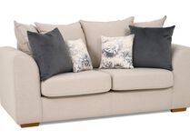 Living Nancy Fabric 2 Seater Sofa Scatter Back | Nancy Sofa Range | ScS