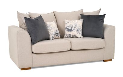 Living Nancy Fabric 2 Seater Sofa Scatter Back | Nancy Sofa Range | ScS