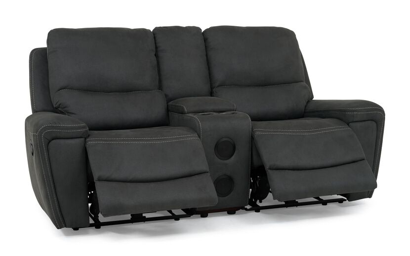 Leiston 2 Seater Manual Recliner Sofa with Console | Leiston Sofa Range | ScS