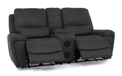 Leiston 2 Seater Power Recliner Sofa with Console | Leiston Sofa Range | ScS