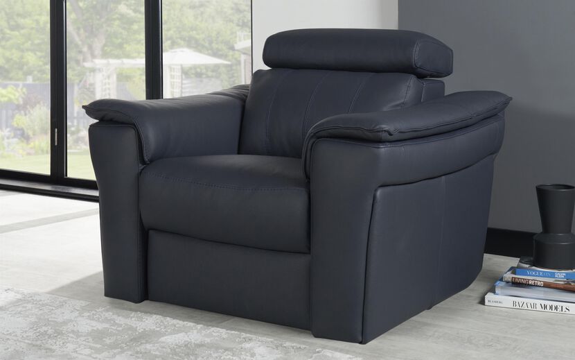 Sisi Italia Angelo Leather Standard Chair | Angelo Sofa Range | ScS