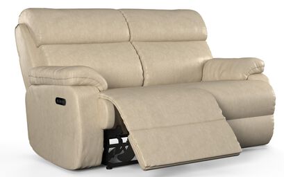 Living Reuben 2 Seater Power Recliner Sofa with Head Tilt & Lumbar | Reuben Sofa Range | ScS