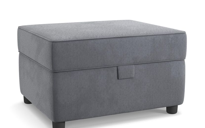 Leon Fabric Storage Footstool | Leon Sofa Range | ScS