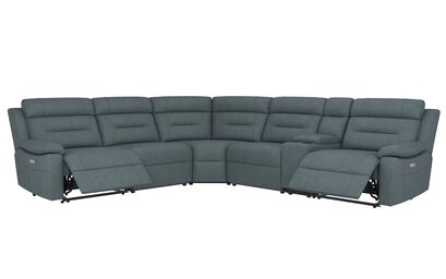 Fareham 2 Corner 2 Power with Console | Fareham Sofa Range | ScS