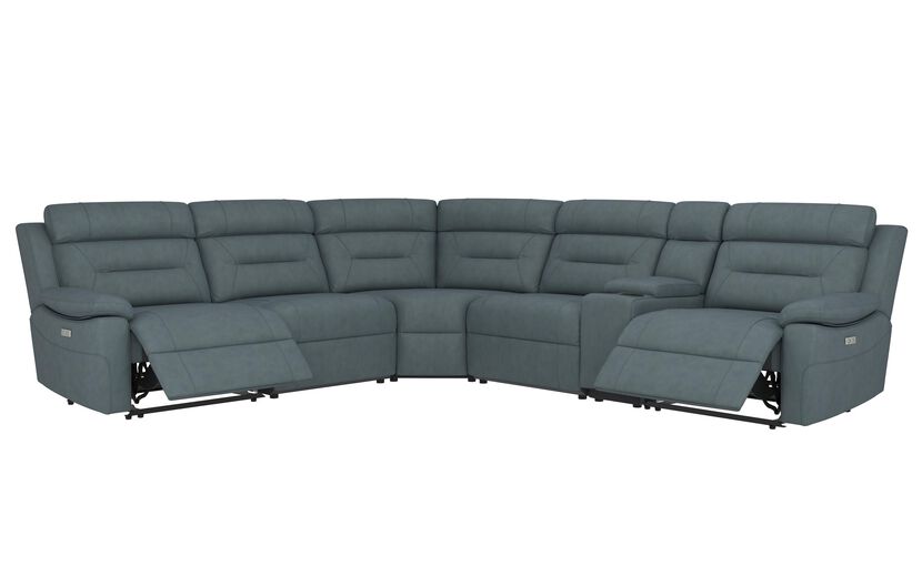 Fareham 2 Corner 2 Power with Console | Fareham Sofa Range | ScS