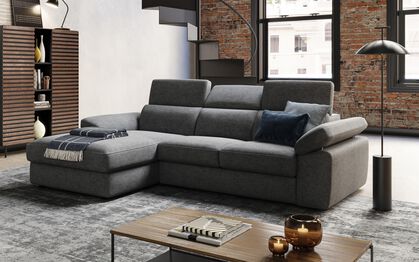 Quercioli 3 Seater Sofa Bed with Right Hand Facing Lounger with Storage | Quercioli Sofa Range | ScS