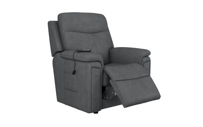 Living Ethan Lift & Rise Chair with Cup Holders & Heated Seat VAT Exempt | Ethan Sofa Range | ScS