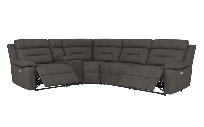 Fareham 1 Corner 2 Power with Console | Fareham Sofa Range | ScS