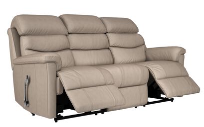 La-Z-Boy Tulsa Leather 3 Seater Manual Recliner Sofa | La-Z-Boy Tulsa Sofa Range | ScS